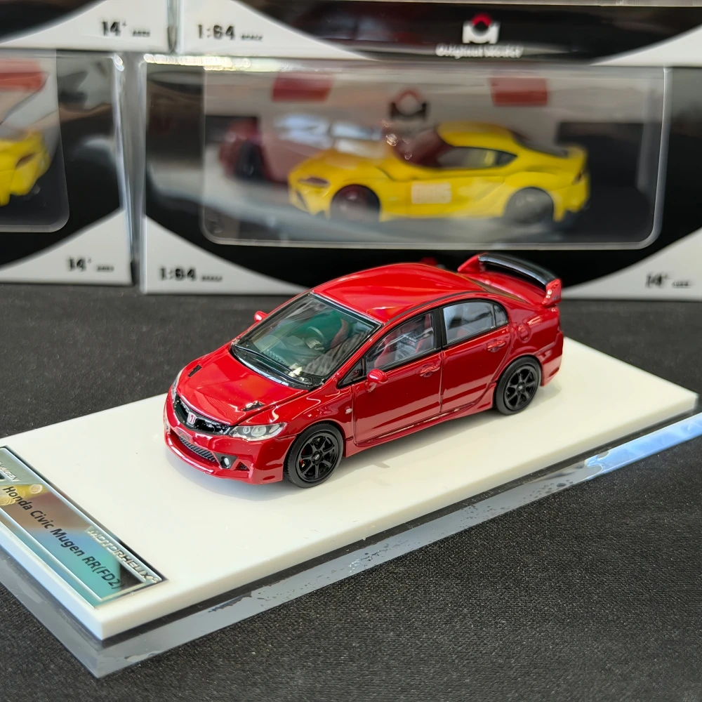 

Motorhelix 1:64 CIVIC FD2 Mugen RR Diecast Model Car
