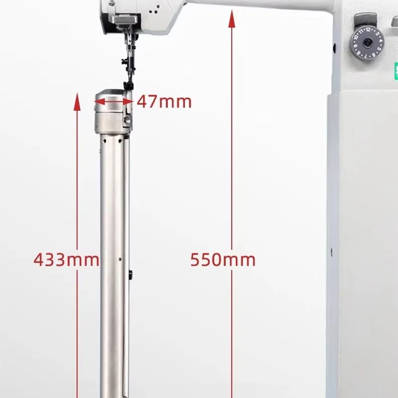 Double-needles post bed lockstitch sewing machine,industrial sewing machine Extra-high-end sewing DPX17