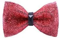 Exquisite Strass-Pailletten-Schleifenkrawatten für Herren, elegante Krawatten für Hochzeiten, Abschlussbälle, Smoking-Accessoires, Geschenke – Detail 4