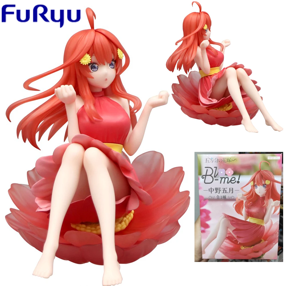 

In Stock Original FuRyub Bloo-me! Gotoubun No Hanayome Nakano Itsuki Anime Figure Action Figure Garage Kit Model Decoration