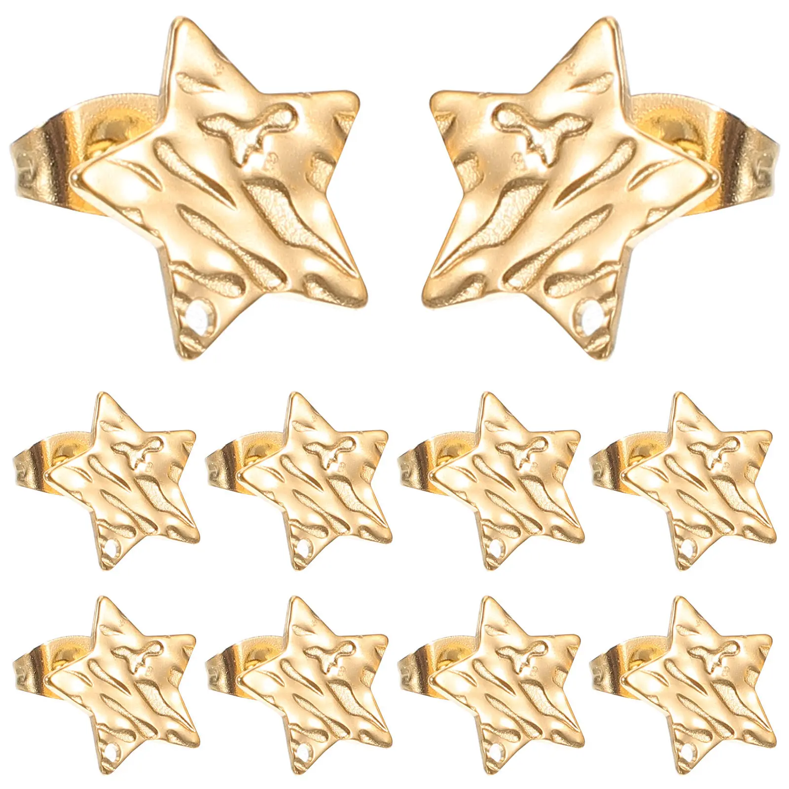 

10 шт. основы для серег-гвоздиков из нержавеющей стали, заготовки для изготовления украшений своими руками, основы для серег для ювелирных проектов, фурнитура для серег, DIY украшения