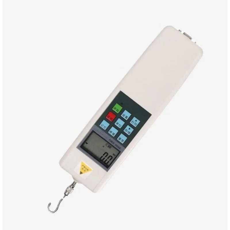2-1000 Digital Push-Pull Gauge - Pointer Force Tester with LCD Display for Spring & Material Tension Testing