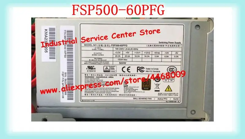 FSP500-60PFG Industrial Computer Rated 500W Original