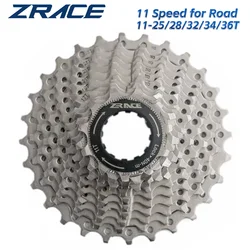 ZRACE Bicycle Cassette 11 Speed Road / MTB Bike Freewheel 11-25T / 28T / 32T / 34T / 36T, Compatible with Ultegra 105