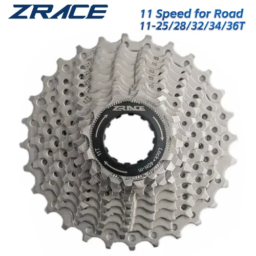 ZRACE-Cassette de 11 velocidades para bicicleta de montaña y carretera, rueda libre, 11-25T / 28T / 32T / 34T / 36T, Compatible con Ultegra 105