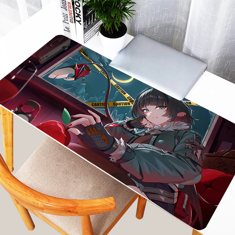 

Mouse Pad 900x400 Laptop Gamer Sexy Jane Doe Table Mouse Mat Zenless Zone Zero Mousepad PC Anime Girl Keyboard Pad Cute Desk Mat