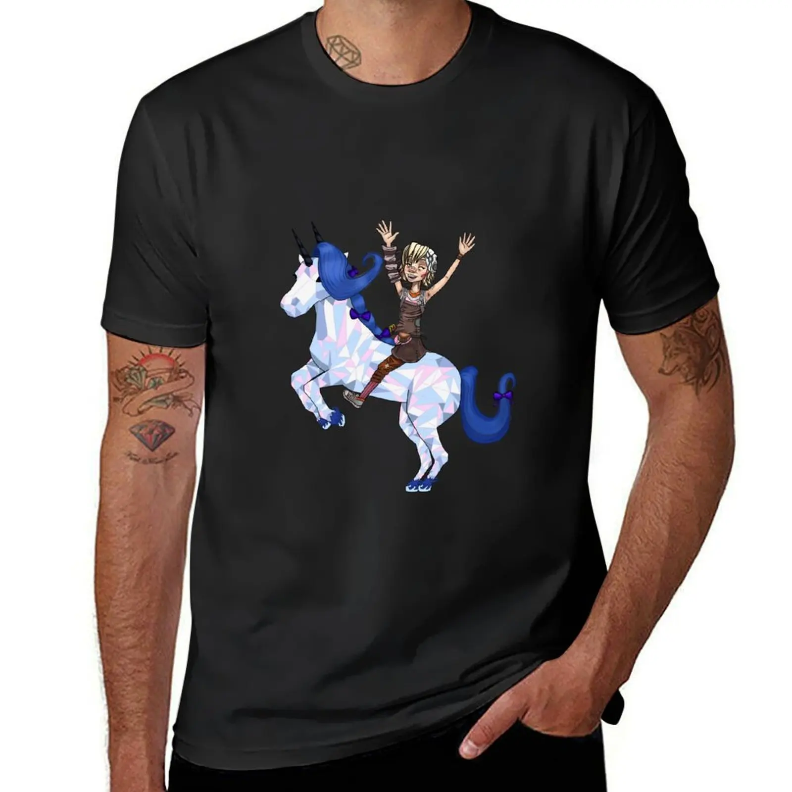 Tiny Tina Riding Butt Stallion T-Shirt customs design your own oversizeds blanks mens clothes