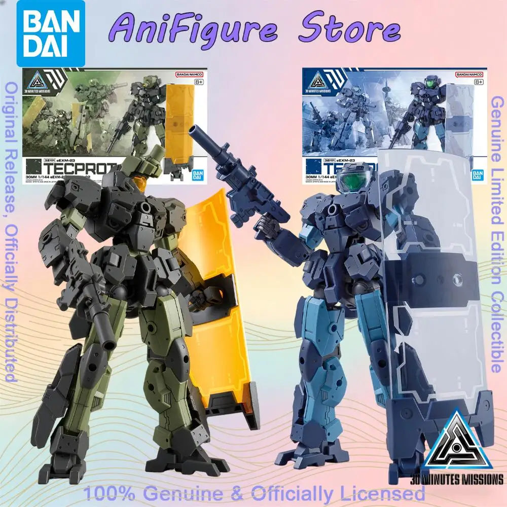 Officially Genuine In Stock BANDAI 30 Minutes Missions Tecprot Figure Anime Assembled Action Model Toy Collectible