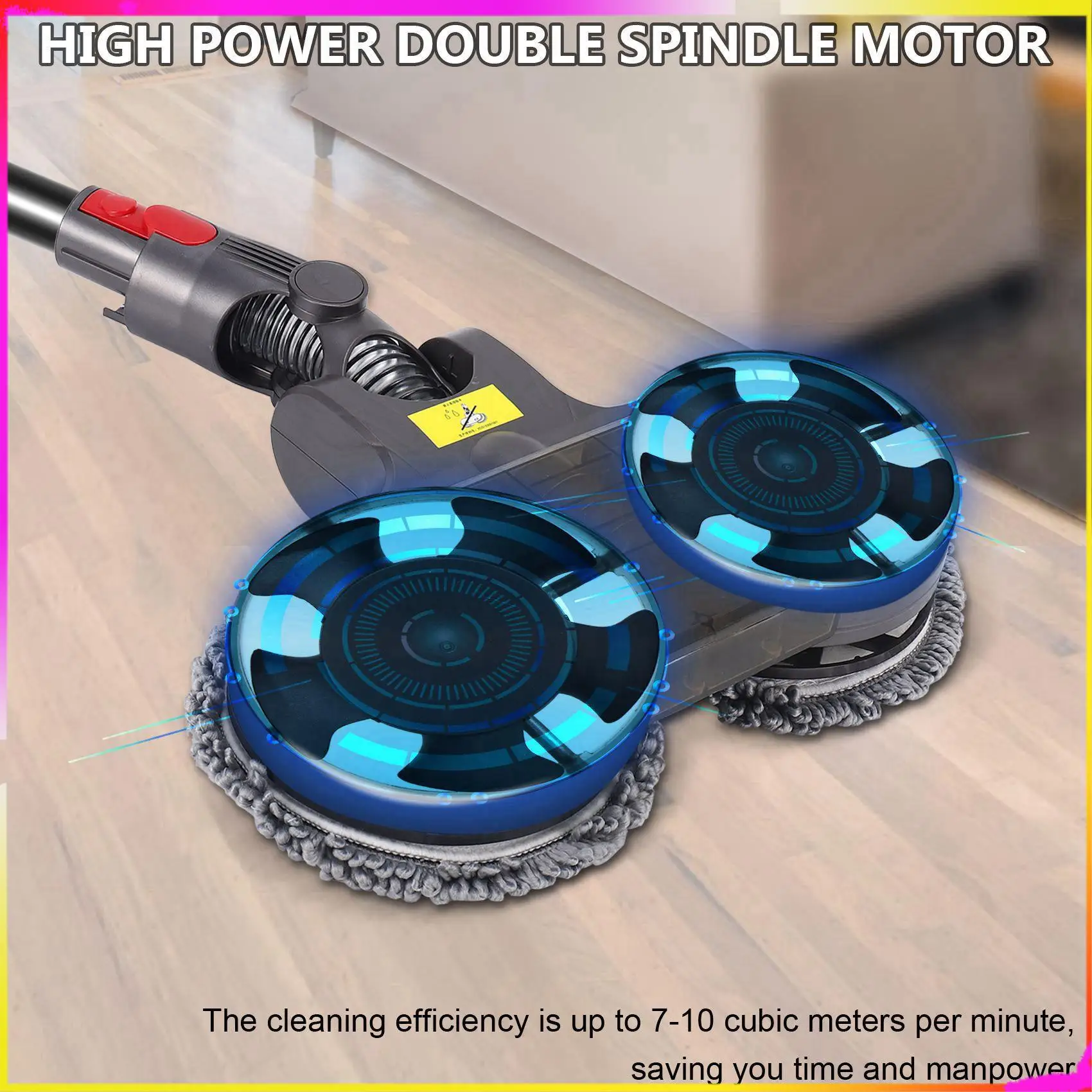 

M04K Electric Cleaning Mop Head For Dyson V7 V8 V10 V11 Cordless Vacuum Cleaner Wet & Dry Mop Cleaning Head With Water Tank