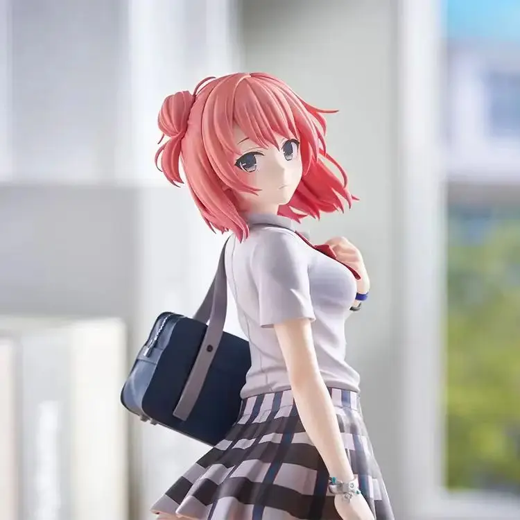 Pre-order Original FuRyu Cute Yui Yuigahama PVC 29cm Anime Character Collectible Display Toy SNAFU Desktop Decoration Gifts