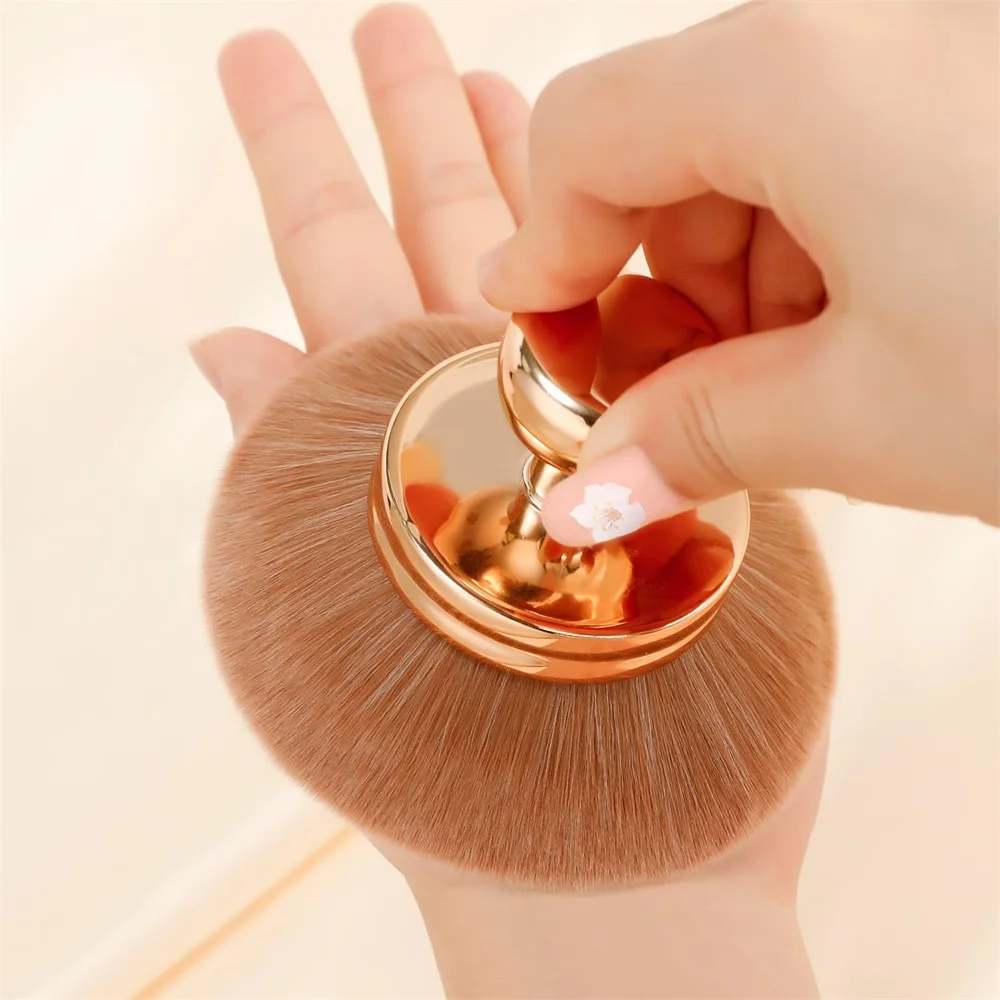 Extra Large Body Makeup Brush For Self Tanner, Self Tanning Blend Brush Kabuki Brush, self-tanners, Powder, Face and Body Brush