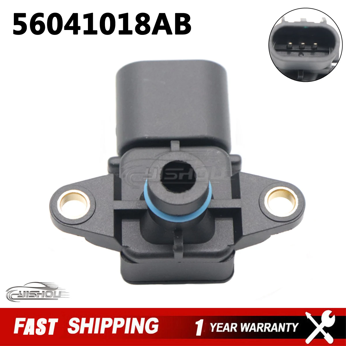 MAP Manifold Absolute Pressure Sensor 56041018AB For Jeep Liberty Wrangler Dodge Ram 1500 2500 Chrysler Aspen 56041018AD