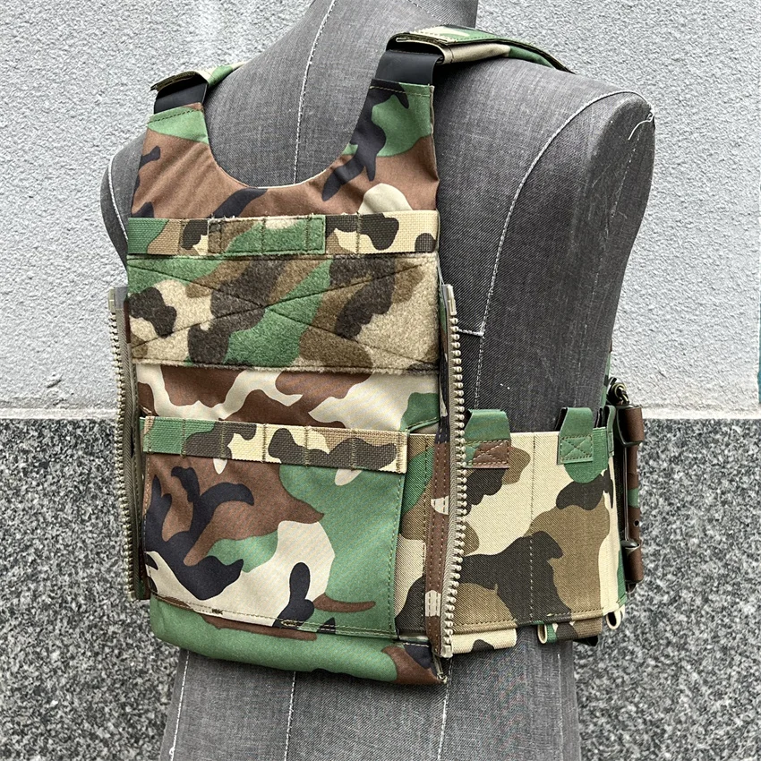 سترة تدريب تكتيكية خفيفة الوزن من Tom LV-119 Tiger Spot Jungle، سترة ذات استخدام مزدوج، متينة