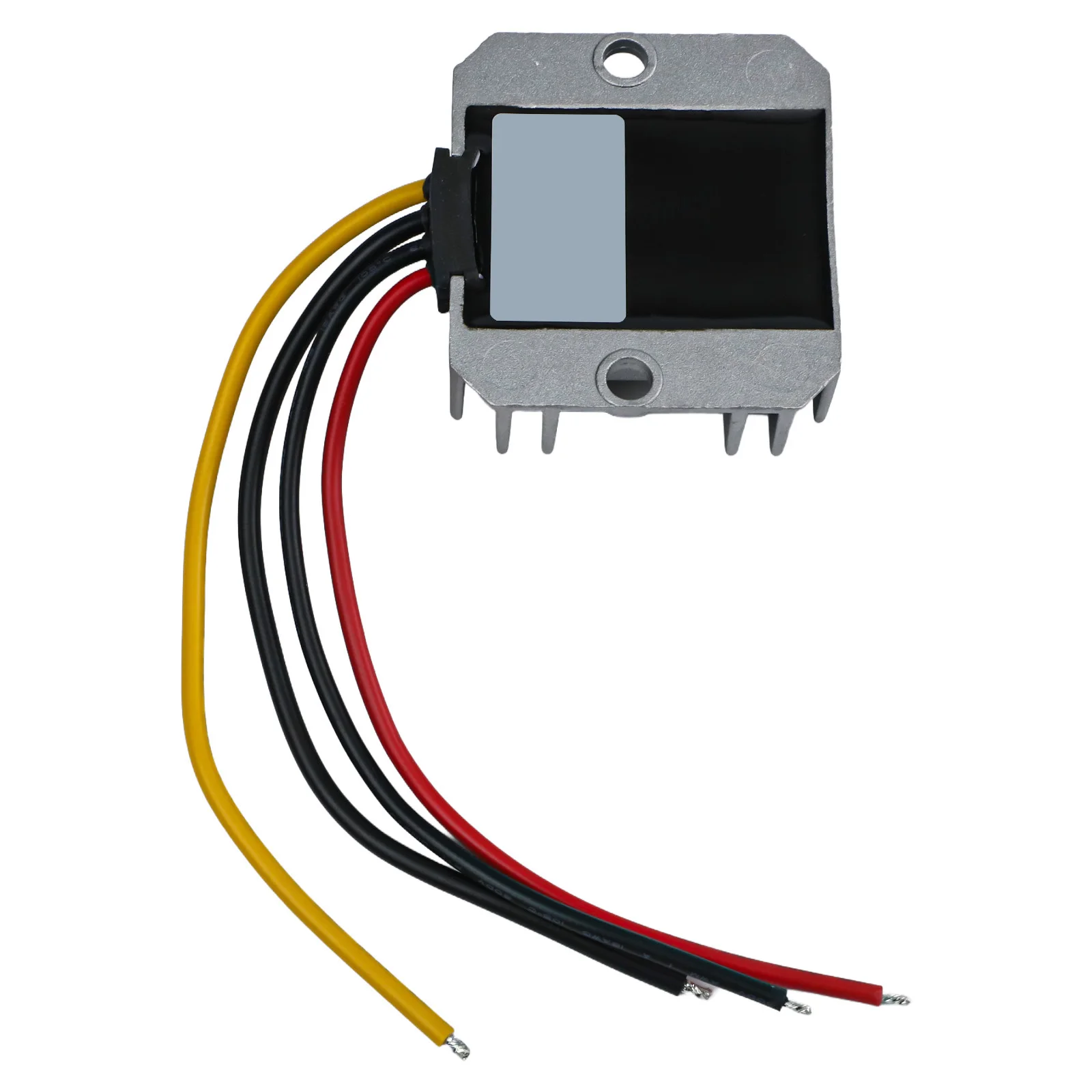 Sleek Aluminum Casing Stepdown Power Converter Transforming DC Voltage from 24V to Safe Output of 12V at Max Current of 20A