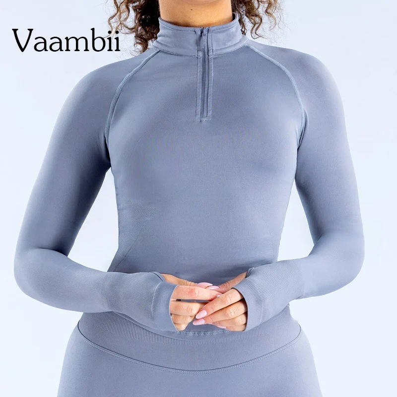 

Impact Half Zippy Long Sleeve Breathable Running Sports Cycling Top Quick Dry Fitness Jacket For Women Slim-Fit Zipper Yoga Wear