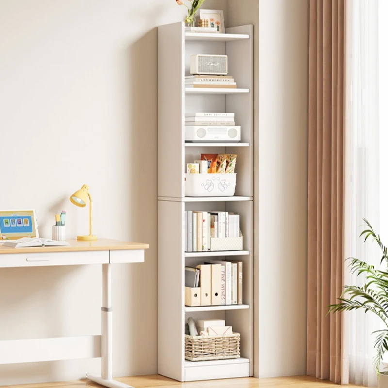 

Элитный вертикальный книжный шкаф, многоярусный шкаф для хранения, шкаф для хранения вещей, комбинируемый шкаф без дверей для гостиной.