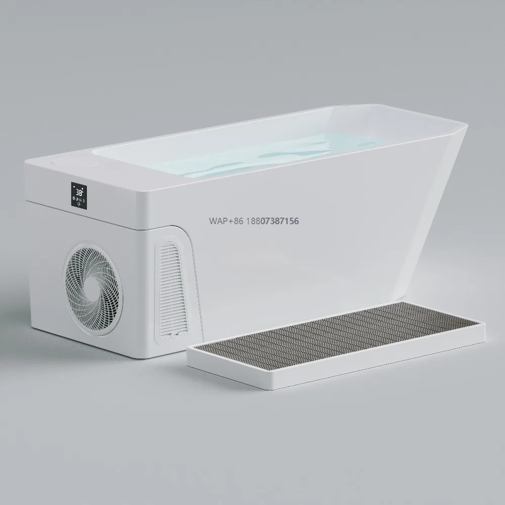 Factory All in One Cold Plunge Bathtub with Water Heater & Cooling Chiller Athlete Recovery Modern Large Ice Bath