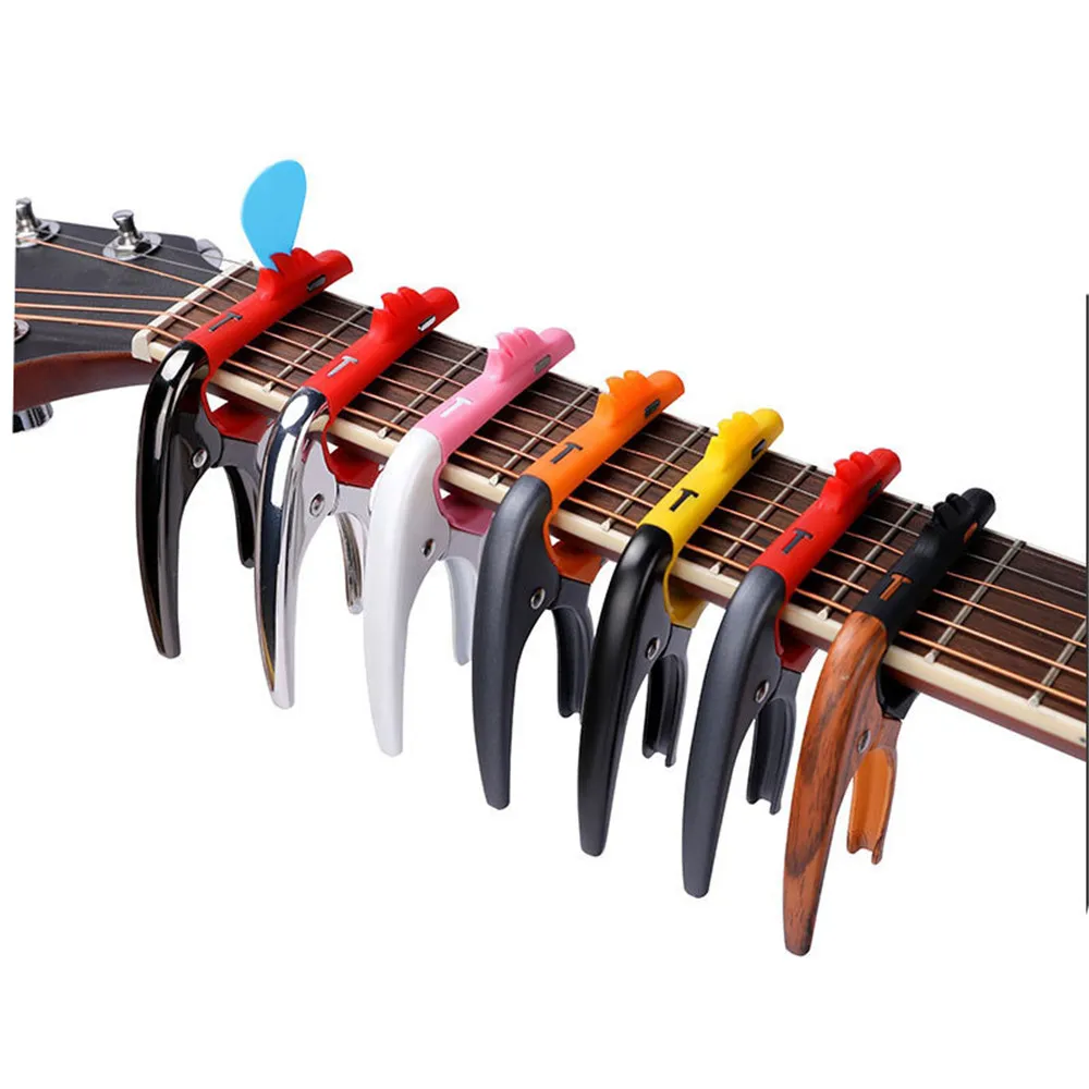 Flamingos Gitarre Capo tragbare Gitarre Universal Capo Metall Tuning Clamp abnehmbare Klemme Gitarren teile Zubehör Tuning Tools