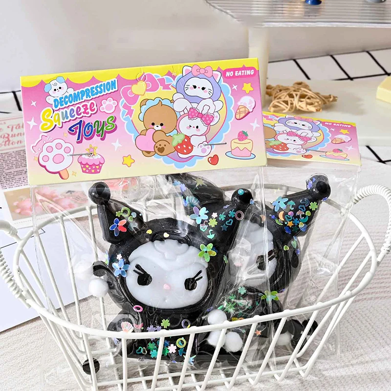 Cute Kuromi Sensory Toys Stress Anxiety Relief Fidget Toys Slow Rebound Stress Reducing Toy Gifts For Kids