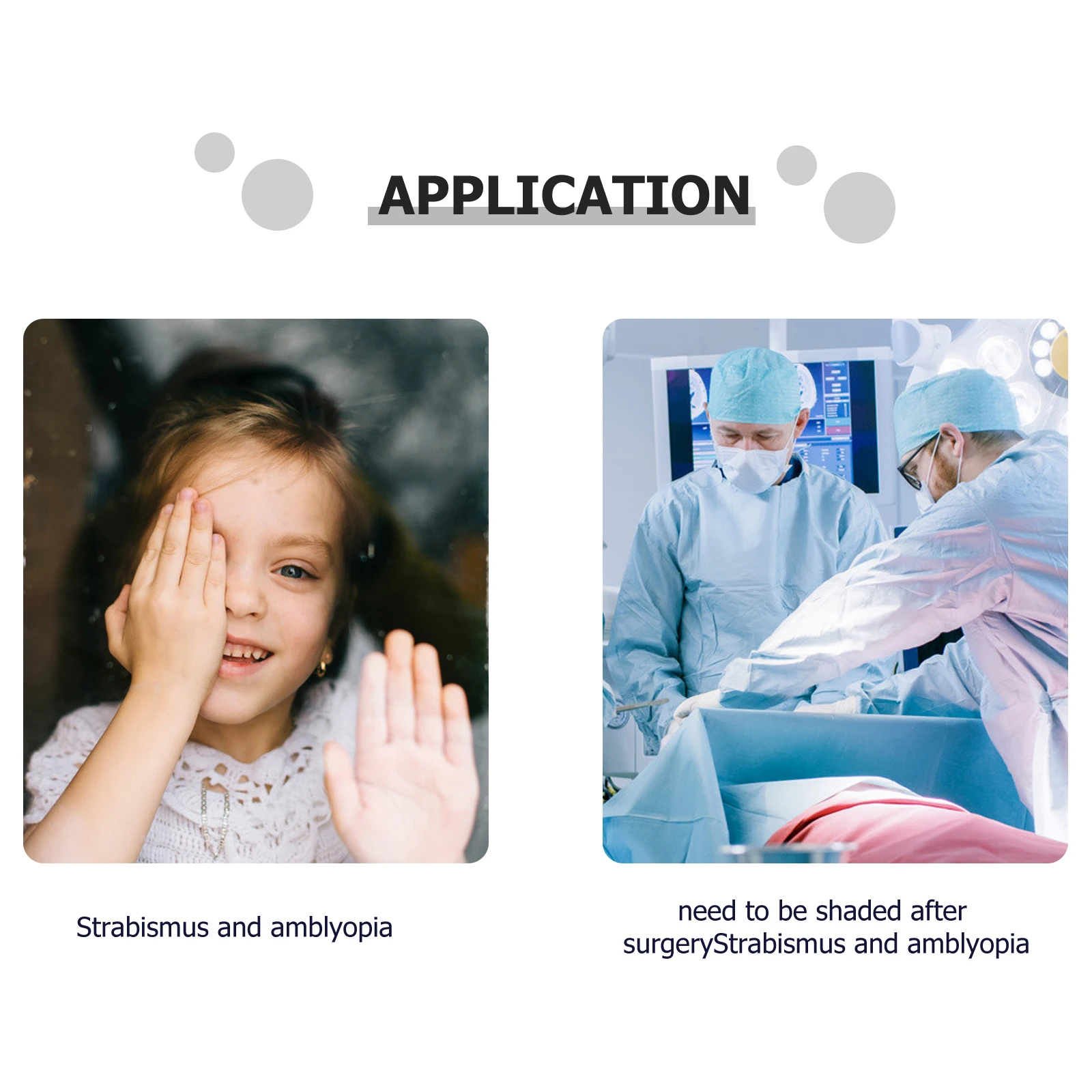 

Soft Silk Patches Reusable Amblyopia Correction Strabismus Lightweight Comfortable Vision Training Breathable Medical for Kids