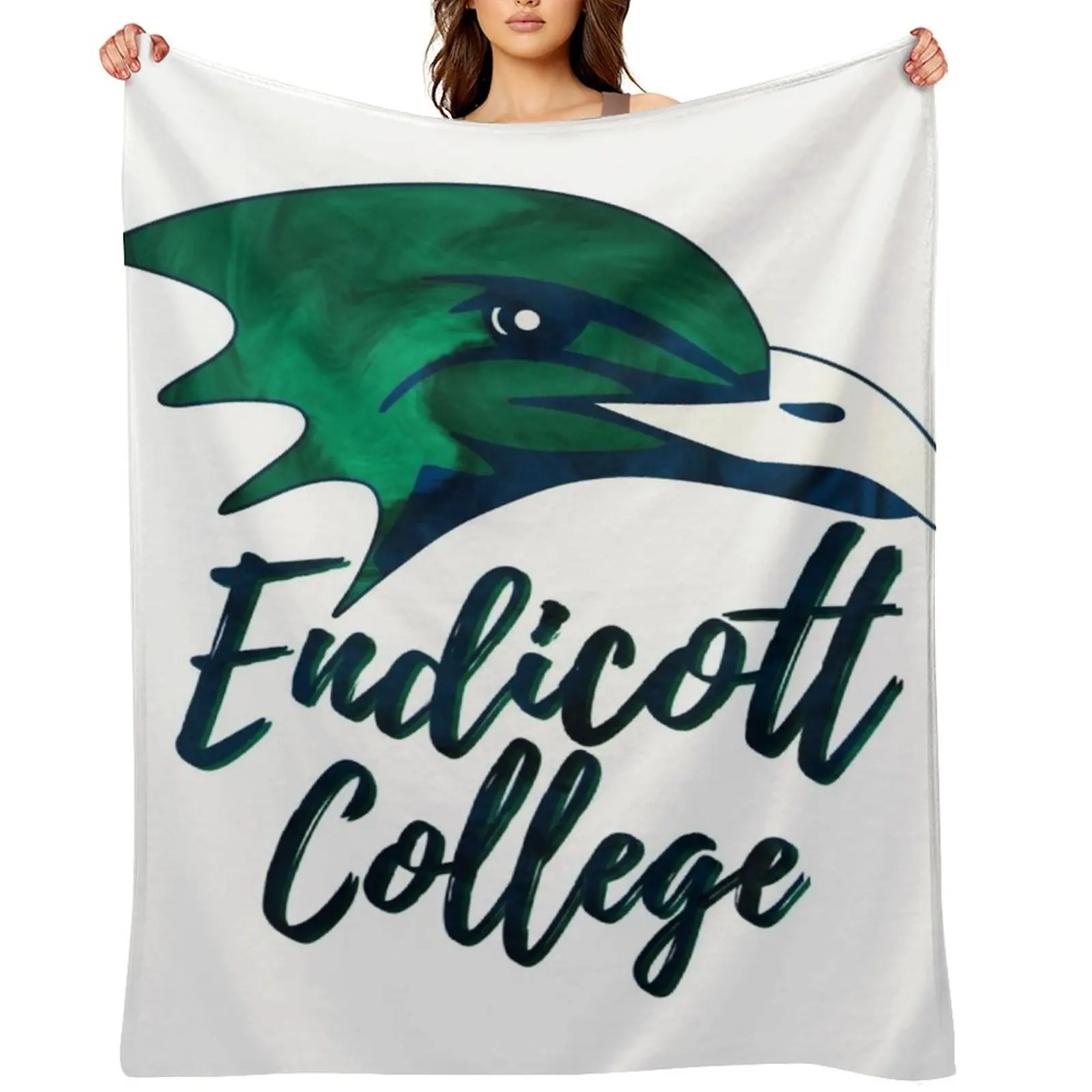 

Endicott College (2) Throw Blanket Plaid Luxury Brand wednesday manga Blankets