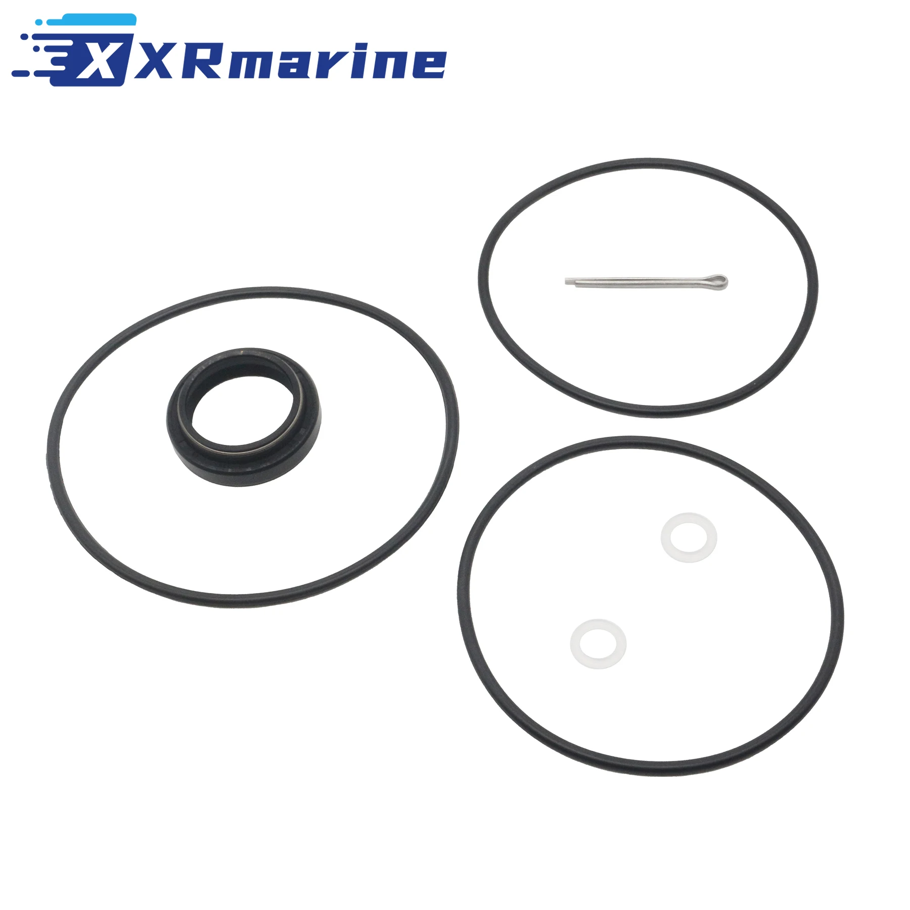 Lower Unit Seal Kit with Prop Shaft Oil Seal O-Ring Gasket for Johnson/Evinrude Outboard Engine Models 0341281 0769270 18-8301