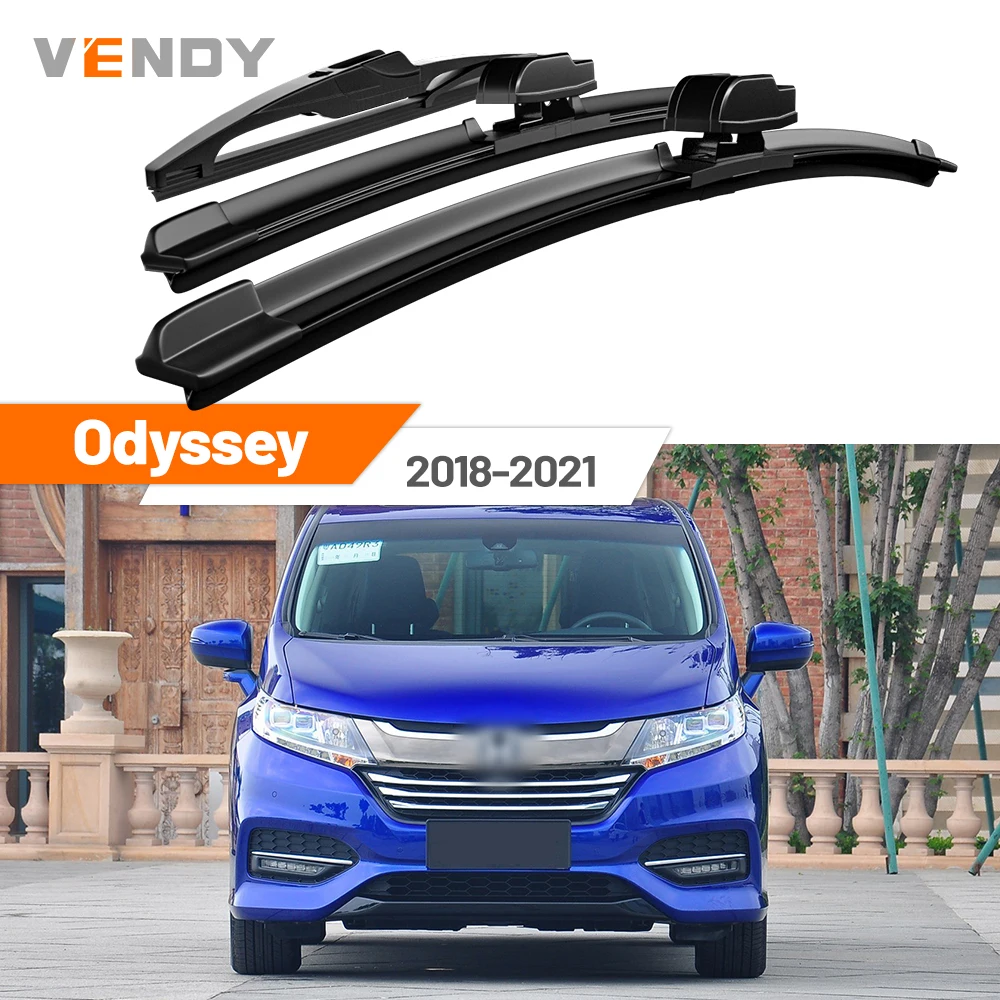 Für Honda Odyssey 2018-2021 2019 2020 Vordere & Hintere Scheibenwischerblätter Windschutzscheibenwischer-Set Zubehör