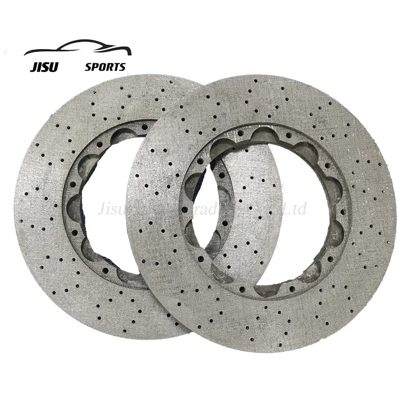 Carbon Ceramic Material Car Brake Disc 330 355 400 420mm Brake Rotor for Audi S6 S7 C7 RS5 RS6 RS7 Porsche