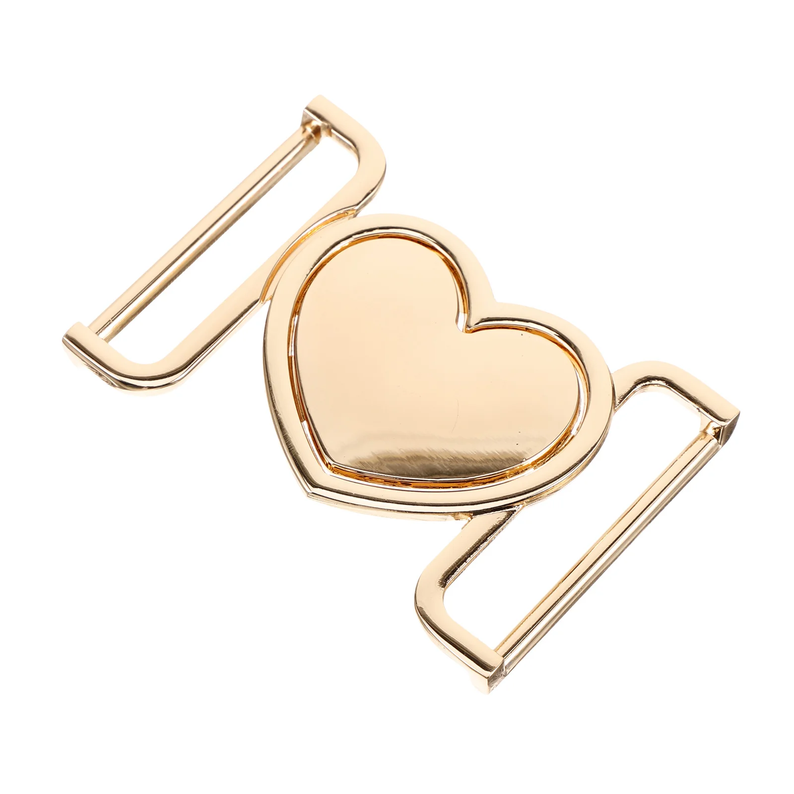 

Heart Shape Toggle Buckle Metal Closure for Sweater Coat Cardigan Waist Belt Buckle Clothes Decorative Accessory