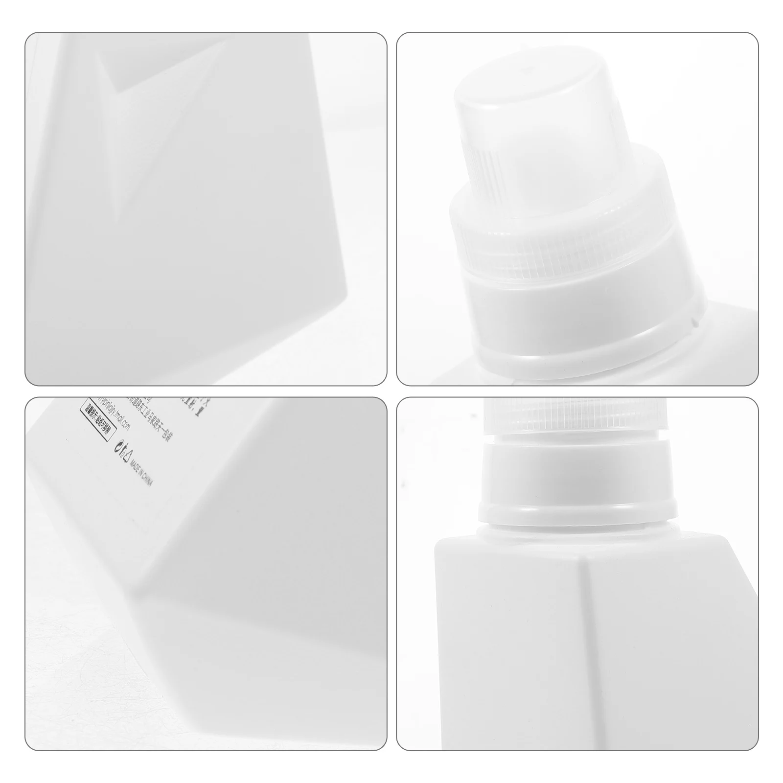 

800Ml Laundry Bottle Empty Replacement Container For Shower Gel Liquid Soap Detergent Refillable Sub Bottle Leak Proof Portable