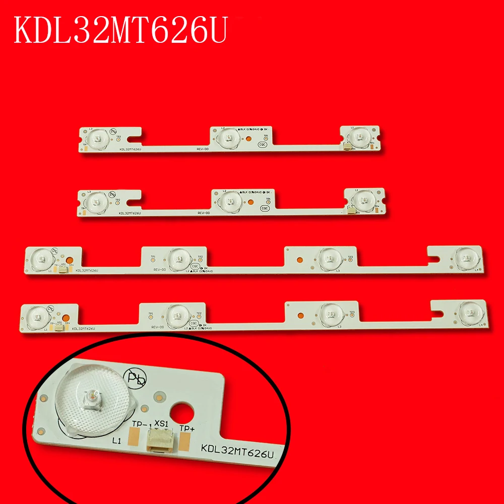 

15kit=60pcs LED Backlight Strip For konka 32L2400 KDL32MT626U 35019055 35019056