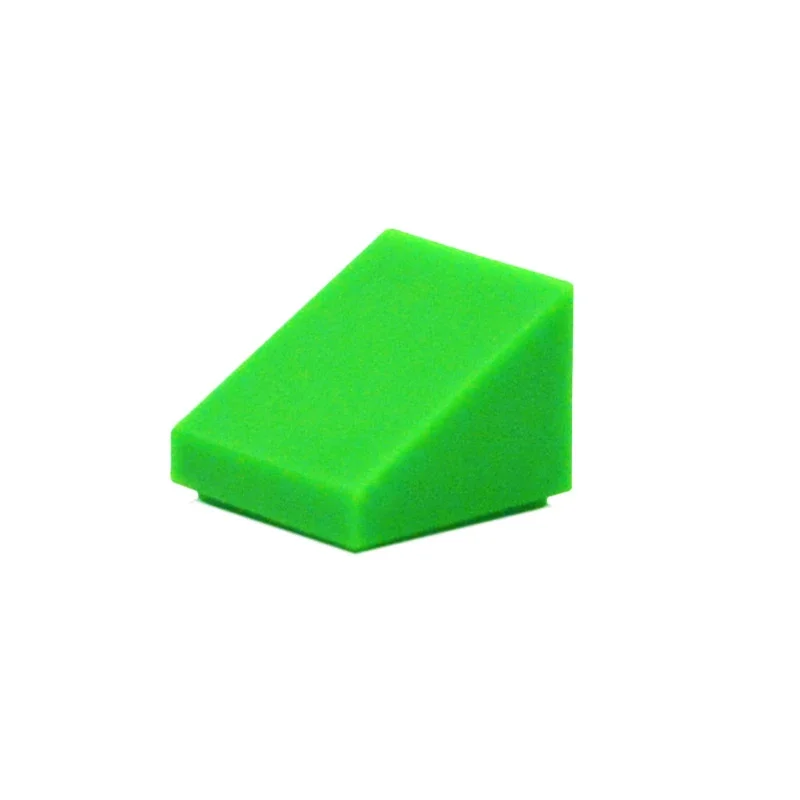 100 stücke DIY Bausteine Figur Glatte Abgeschrägte Ziegel 1x1 Pädagogische Kreative Größe Kompatibel Mit 54200 Spielzeug für Kinder