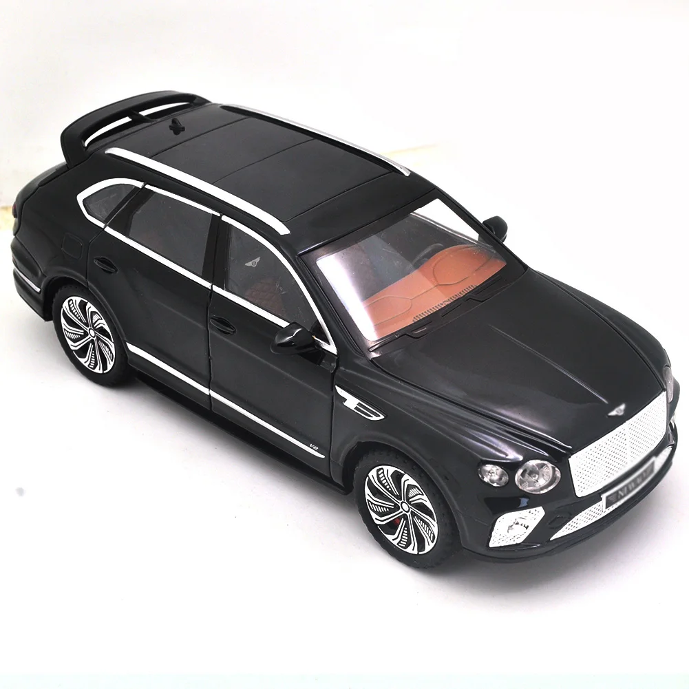 1/32 suitable for Bentley Tianyue die-casting metal alloy model car sound and light pull-back series children\'s toy gifts