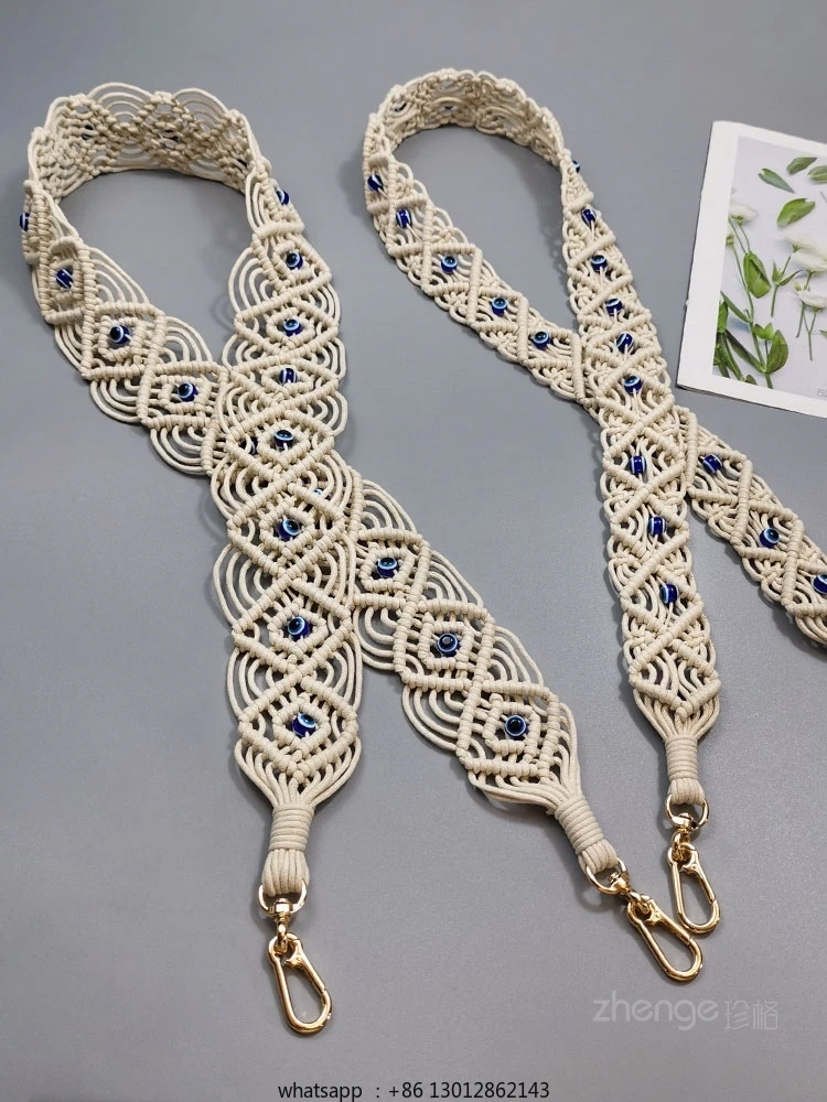 

Широкий ремешок для мобильного телефона ручной работы через плечо