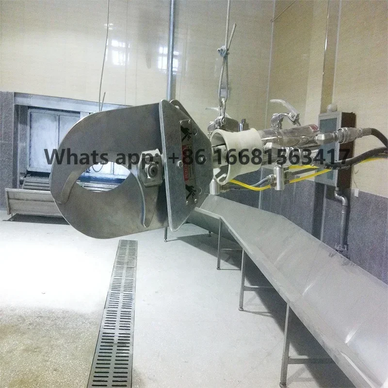 Cattle Abattoir Machine Beef Slaughterhouse Equipment Cattle Horn And Hoof Hydraulic Shear For Cow Slaughter House Machinery