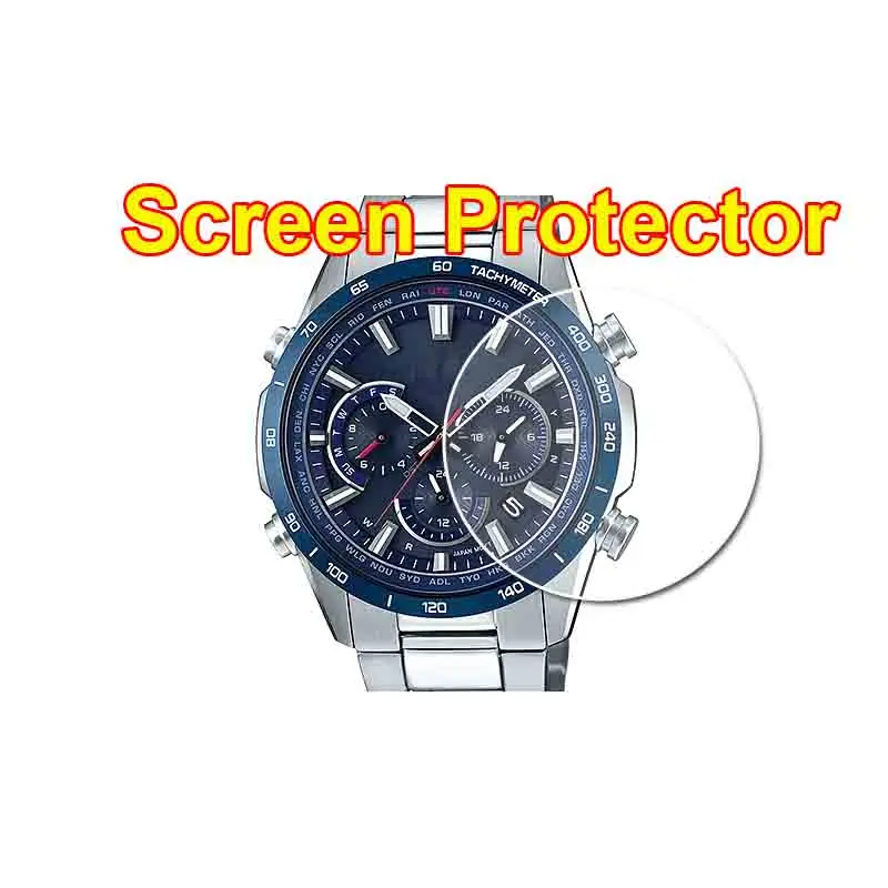 3PCS TPU Screen Protector For Watch EQW-T660 EQW-T1010 EQW-550 Protector Nano Explosion-proof Film