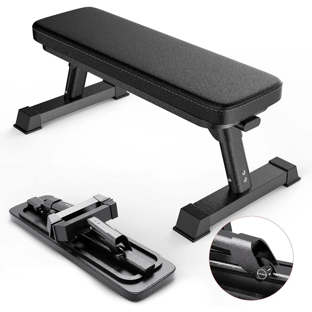 

Gym Quality foldable supine board Multi-purpose weight training and Ab exercises - free PDF workout chart included