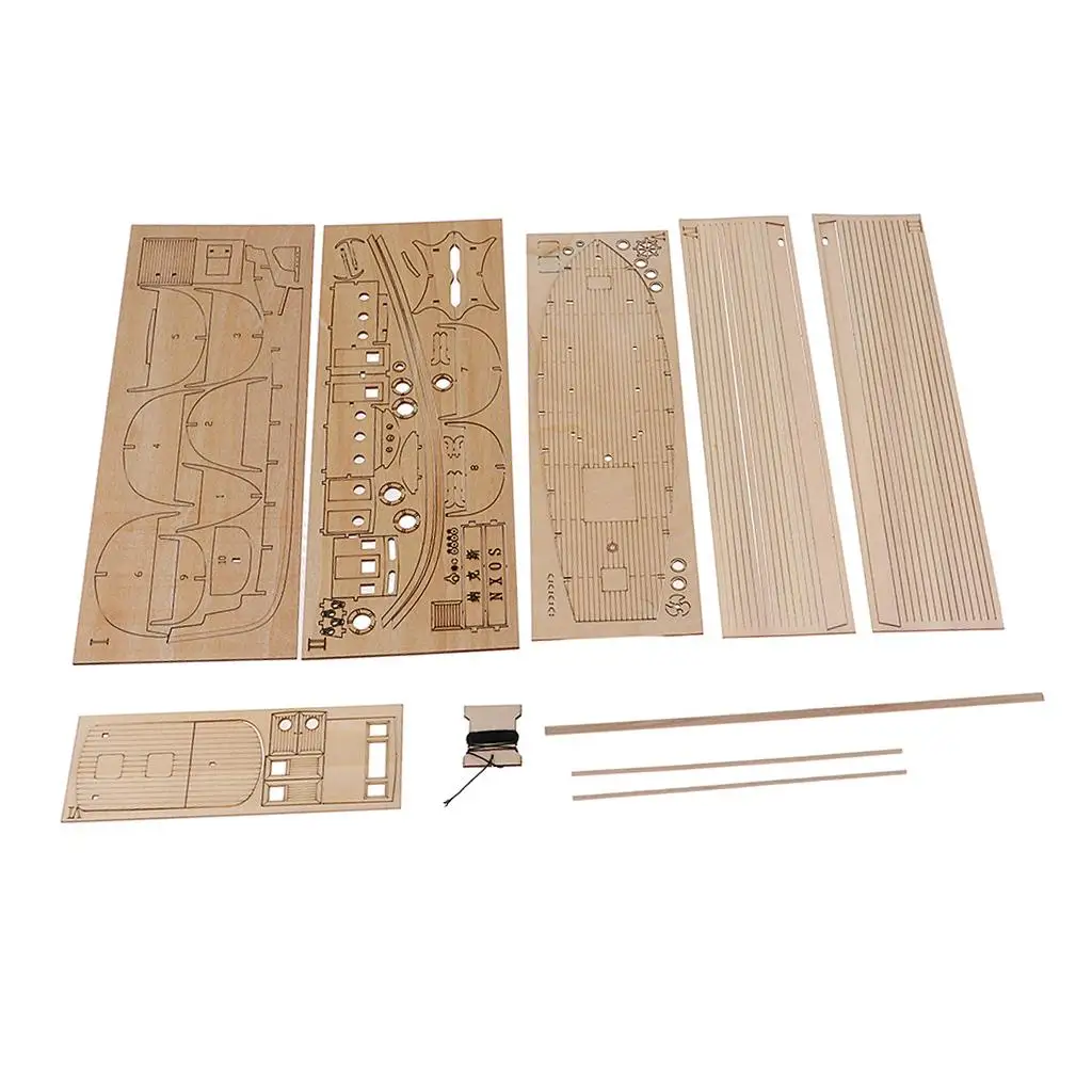 DIY 조립 낚시 보트 3D 나무 퍼즐 모델 건축 어린이