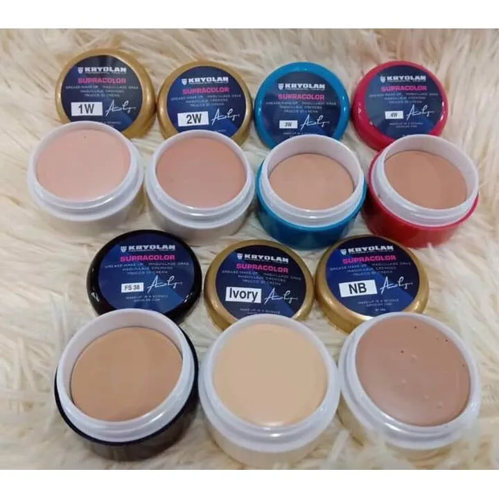 Supra Kryolan Supracolor Foundation / Makeup base / Long Lasting Foundation