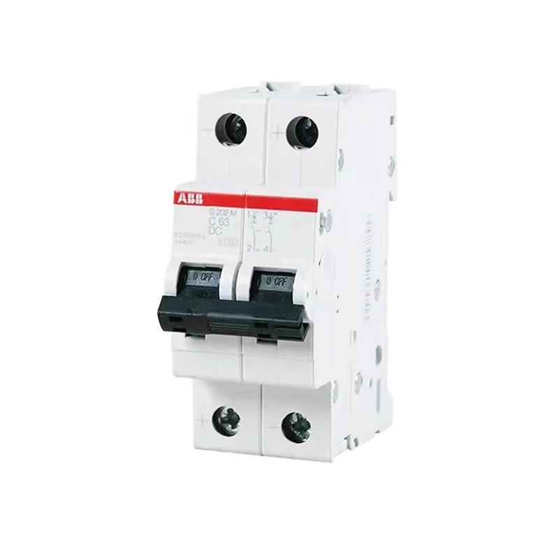 ABB S200M DC Circuit Breaker Provides Overload Short Circuit Protection for Safe DC Electrical System Operation Original Product