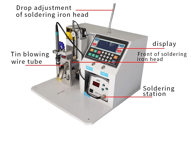

LED Light Strip Semi-automatic Soldering Tinning Machine
