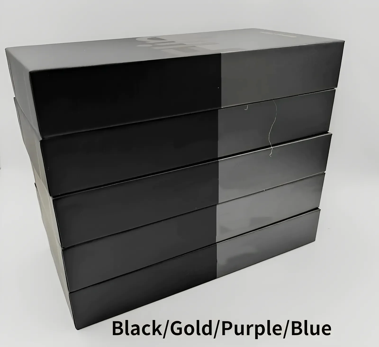 กล่องขายปลีกสีดำคุณภาพสูงสำหรับ Samsung Galaxy Z Flip5/Flip4/Flip6 5G พร้อมคู่มือผู้ใช้