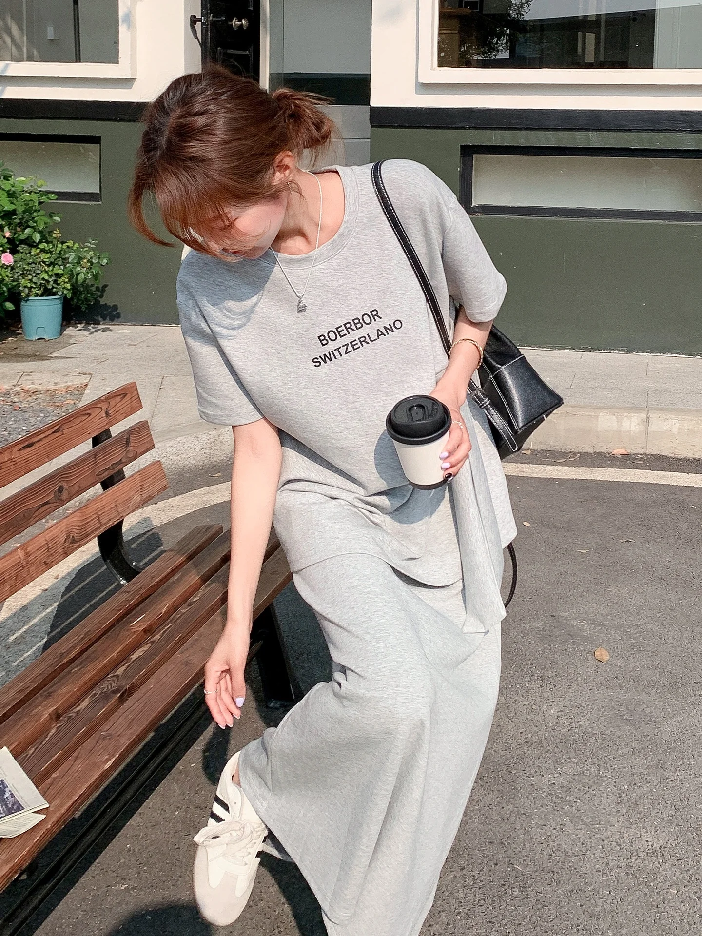 ay-paresseux-sle-decontracte-faion-ensemble-dr-ete-2025-nouveau-design-sens-ceinture-t-shirt-f-jupe-deux-pieces-ensemble-vetements-pour-femmes