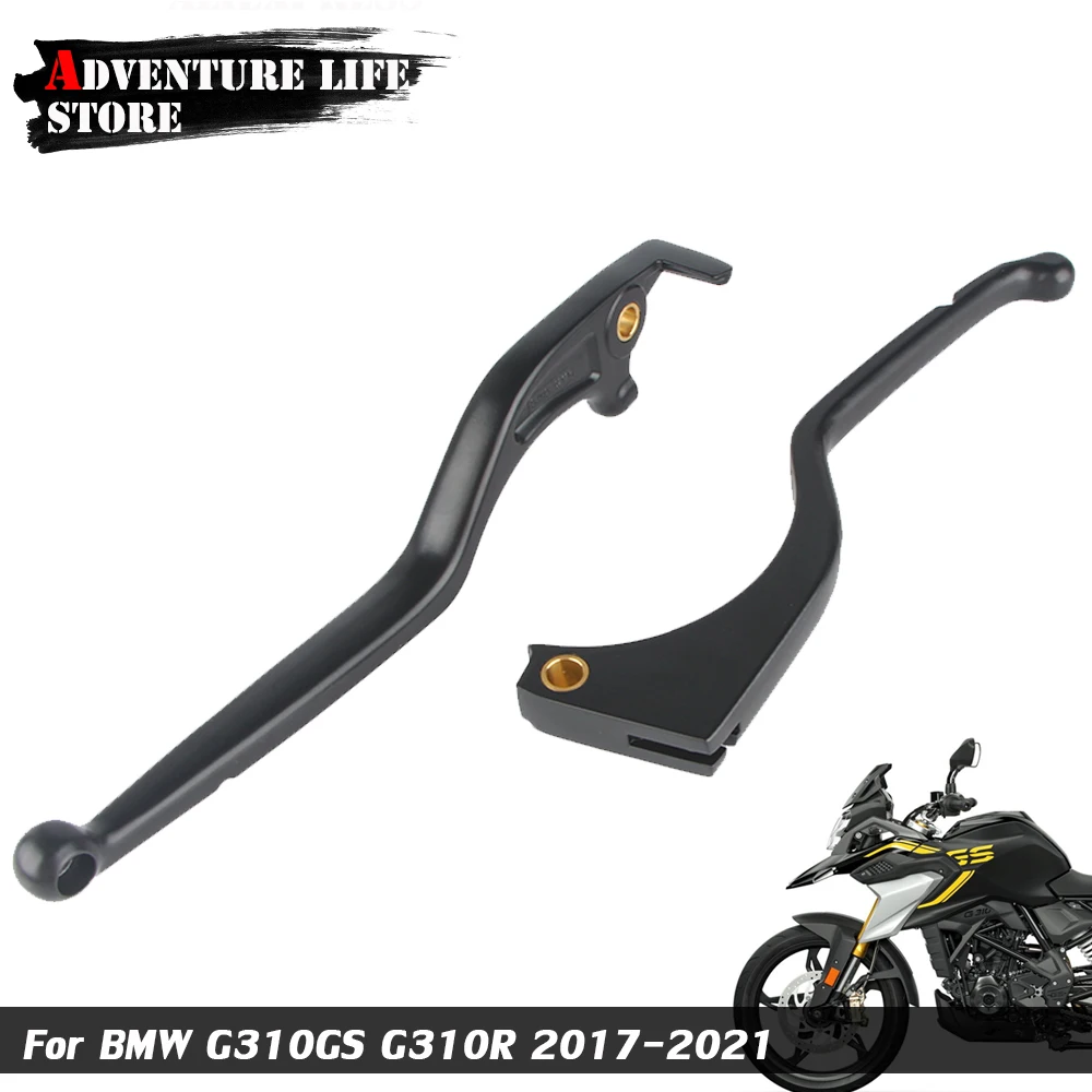 

For G310 G310R 2021 Motorcycle Accessories Aluminum Handle Bar Brake Clutch Levers For BMW G 310 GS R 310GS 310R 2017-2021