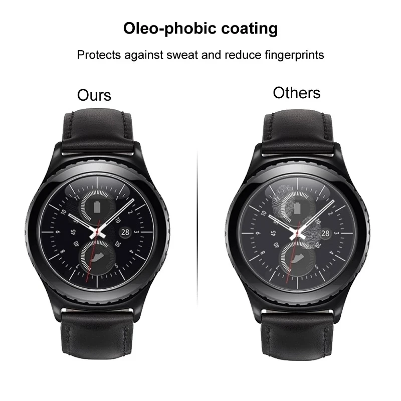 Smartwatch Smart Watch 37 36 35 MM 40 41 43 42 MM 38 39 32 31 33 30 - 46 MM Tempered Glass Screen Protector Protect Glass Film
