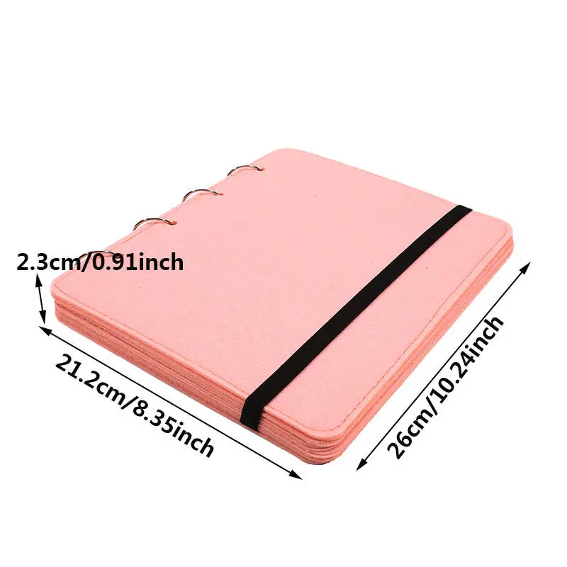 Metal Felt Pin Brooch Display Storage Book DIY Badge Charms Organizer Booklet Badge Chest Souvenir Album Pin Badges Collection