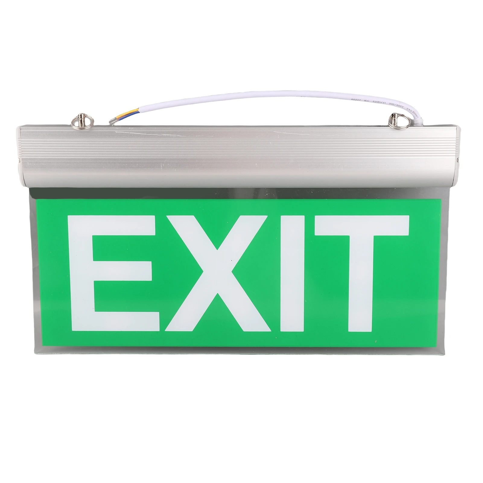 

110-220V 3W 12LED Acrylic Emergency Exit Sign Light Safety Evacuation Indicator LED Emergency Warning Lamp