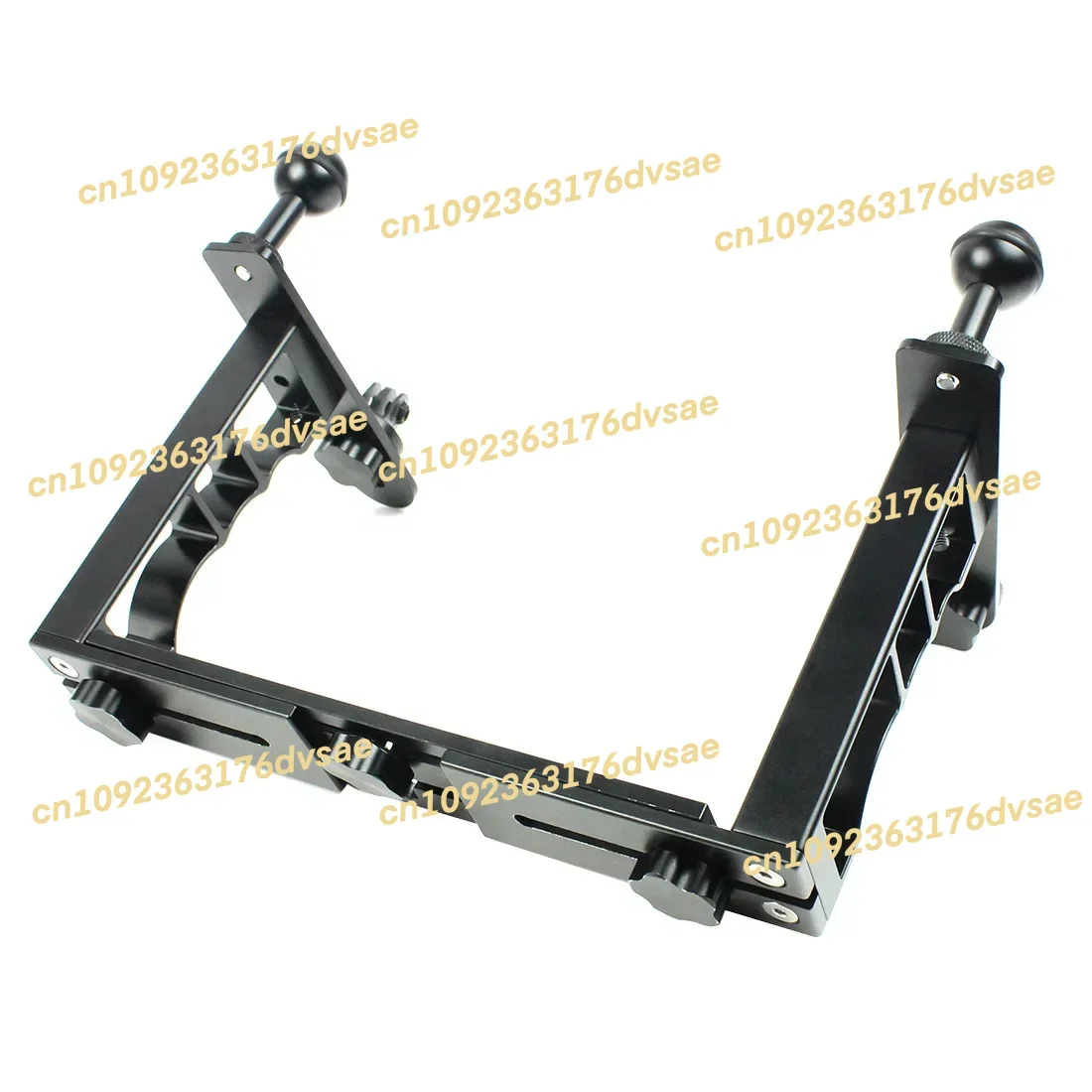 새로운 타케노켄 수중 핸들 트레이 카메라 다이빙 스태빌라이저 플로팅 암 듀얼 핸드헬드 홀더 브래킷 (플래시 라이트 사진 촬영용)