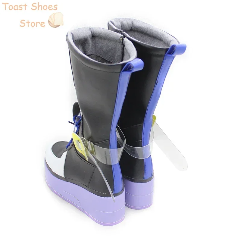 Game Arknights Mizuki Cosplay Shoes PU Leather Shoes Halloween Carnival Boots Cosplay Prop Costume Prop