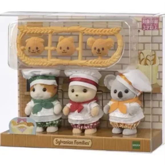EPOCH Sylvanian Familie Persische Katze Pinguin Faultier Familie Anime Figur Ternurine Sylvanian Families Babypuppen Individuelles Weihnachtsgeschenk 9